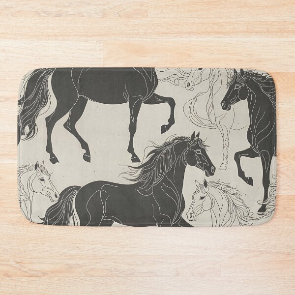 Item preview, Seamless Repeating Horse Pattern (image size 7840x11680) designed and sold by Digital-Davinci.