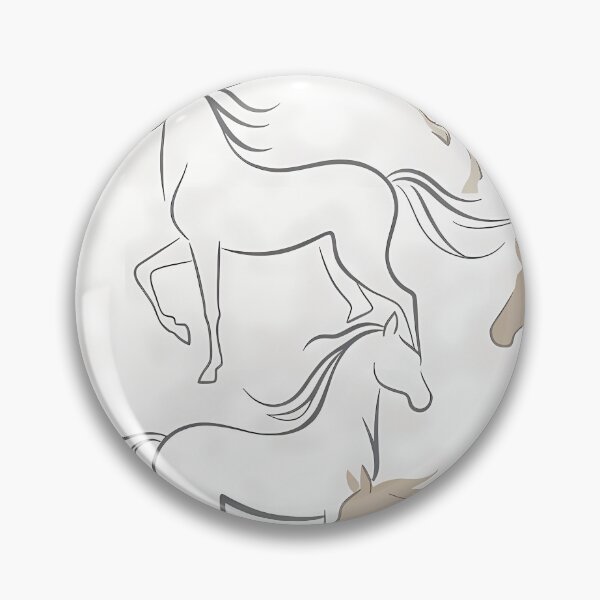 Item preview, Seamless Repeating Horse Pattern (image size 7840x11680) designed and sold by Digital-Davinci.