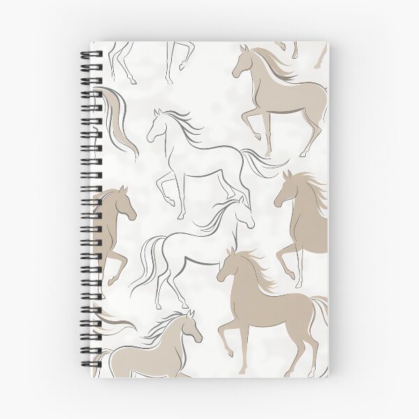 Item preview, Seamless Repeating Horse Pattern (image size 7840x11680) designed and sold by Digital-Davinci.
