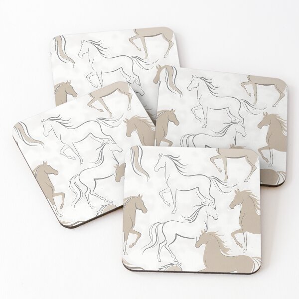 Item preview, Seamless Repeating Horse Pattern (image size 7840x11680) designed and sold by Digital-Davinci.