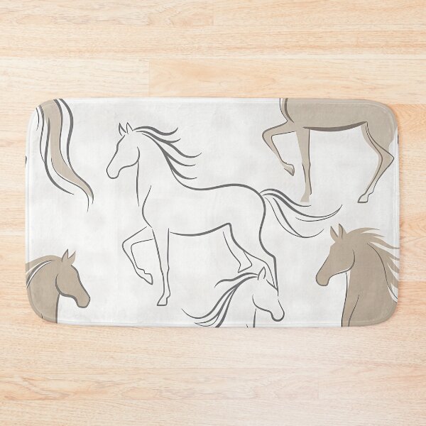 Item preview, Seamless Repeating Horse Pattern (image size 7840x11680) designed and sold by Digital-Davinci.