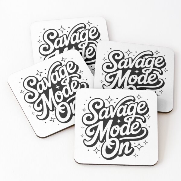 Item preview, Savage Mode On – Bold Hustle Streetwear Statement designed and sold by NewUSShop.