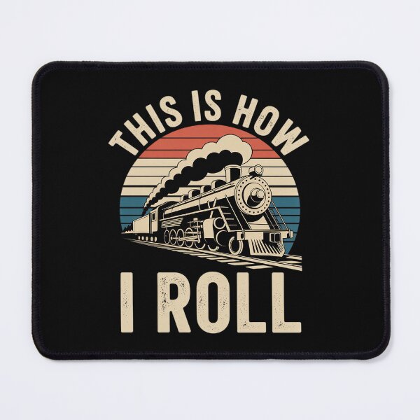 Item preview, Train and Railway Fan designed and sold by MarryIsMonth.