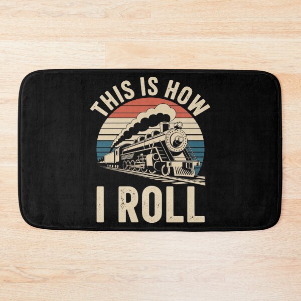 Item preview, Train and Railway Fan designed and sold by MarryIsMonth.