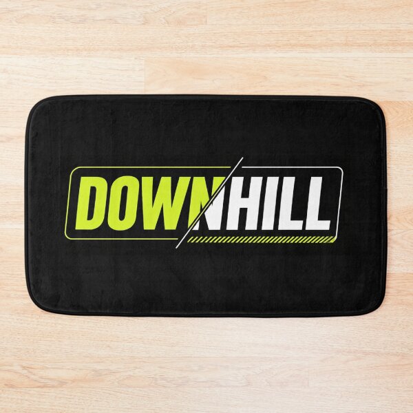 Item preview, DOWNHILL MTB Typography – Modern Streetwear Cycling Design designed and sold by Fextreme.