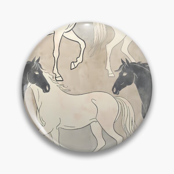Item preview, Seamless Repeating Horse Pattern (image size 7840x11680) designed and sold by Digital-Davinci.