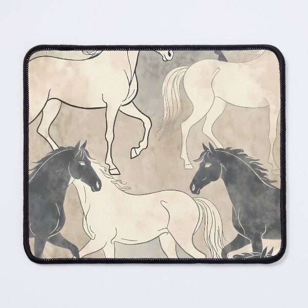 Item preview, Seamless Repeating Horse Pattern (image size 7840x11680) designed and sold by Digital-Davinci.