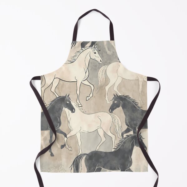 Item preview, Seamless Repeating Horse Pattern (image size 7840x11680) designed and sold by Digital-Davinci.