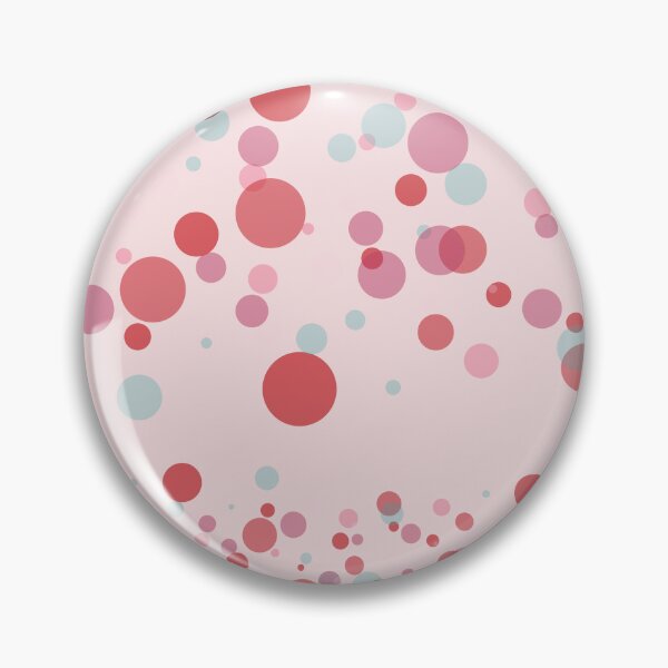 Item preview, Playful Red and Pink Bubble Pattern – Modern and Fun Mouse Pad Design designed and sold by FestivityFinds.