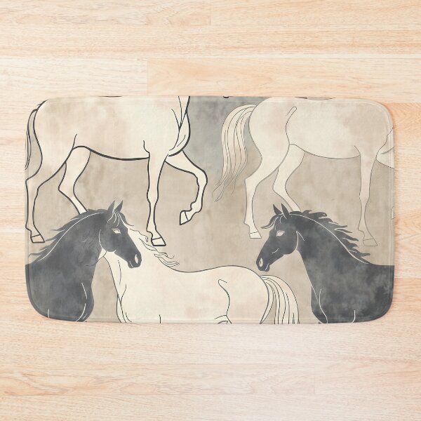 Item preview, Seamless Repeating Horse Pattern (image size 7840x11680) designed and sold by Digital-Davinci.