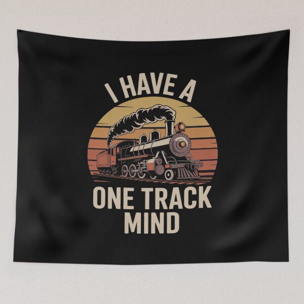 Item preview, Train for Men - I Have A One Track Mind designed and sold by MarryIsMonth.