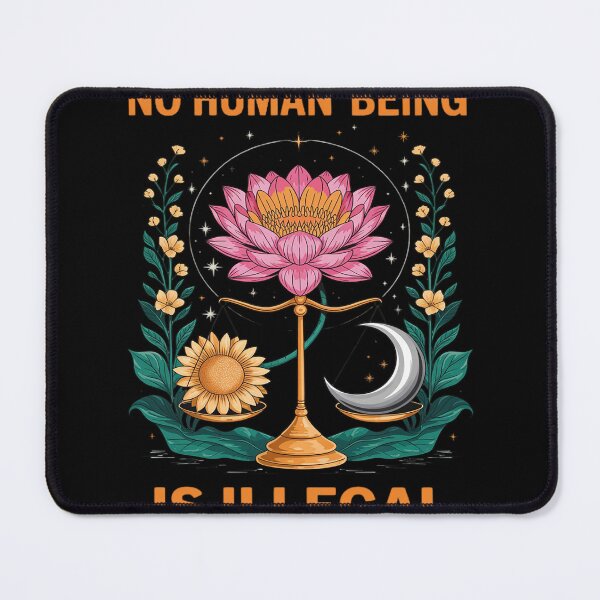 Item preview, No Human Being Is Illegal Immigration Peaceful designed and sold by Voidbinder.