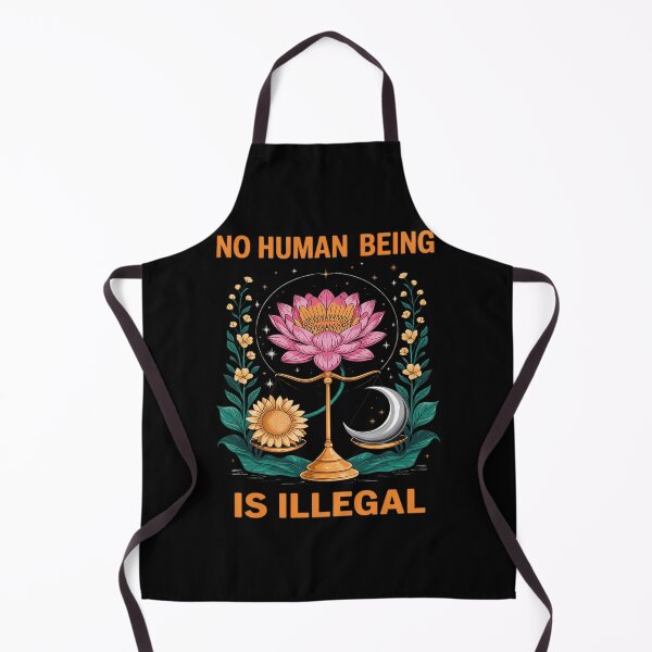 Item preview, No Human Being Is Illegal Immigration Peaceful designed and sold by Voidbinder.