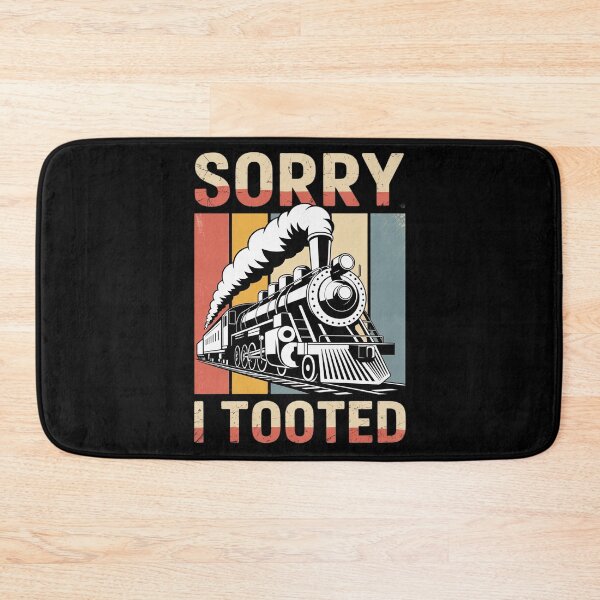 Item preview, Train Humor Saying Railroad Sorry I Tooted Kids designed and sold by MarryIsMonth.