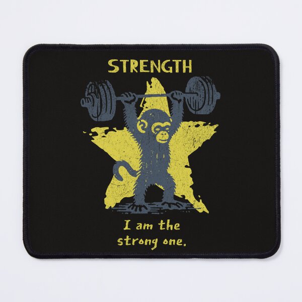 Item preview, Baby Monkey , Chimpanze Lifting Weights, Star background. designed and sold by scooterbaby.