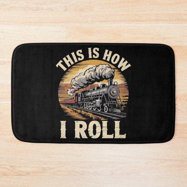 Item preview, Train Lovers Model Train Lovers This Is How I Roll Train designed and sold by MarryIsMonth.