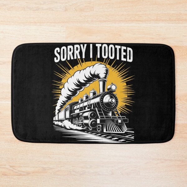 Item preview, Train Sorry I Tooted Locomotive Railroad Men Boys Kid designed and sold by MarryIsMonth.