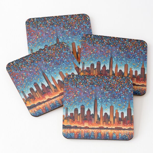Item preview, Dotted Skyline designed and sold by Undersea Ai Art.