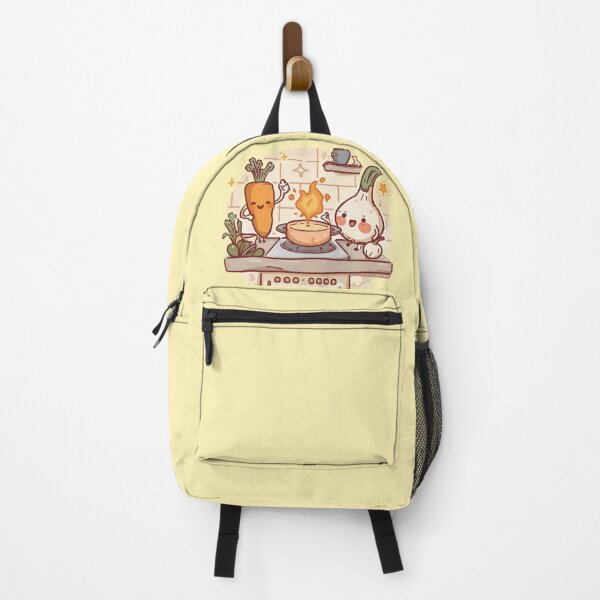 Item preview, Cute Kawaii Chef in Training – Encouraging Food Friends Cartoon – Stickers, Mugs & Aprons designed and sold by MeghannsMinimalMeals.