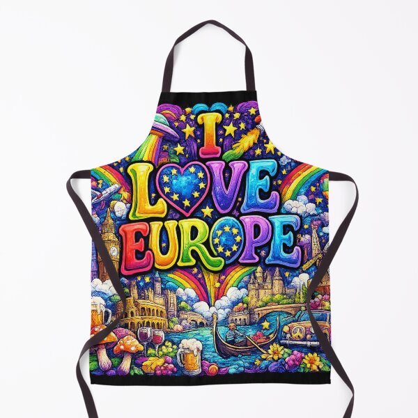 Item preview, I Love Europe designed and sold by MyArtMagazine.