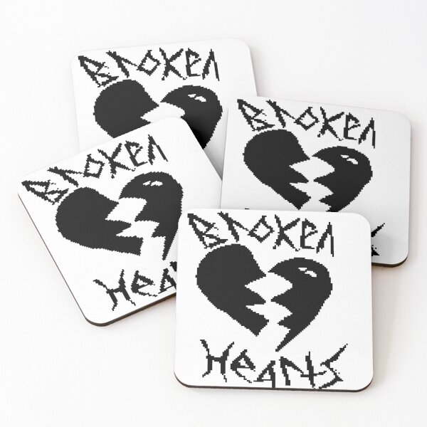 Item preview, Broken hearts designed and sold by PrettyPuppyArts.