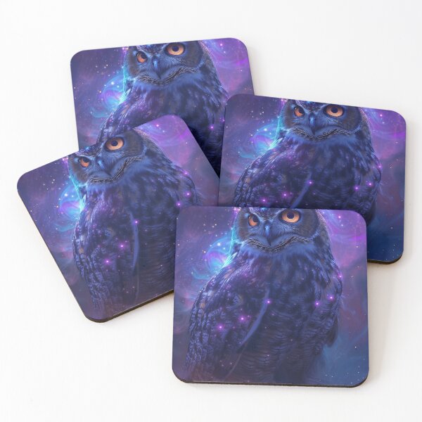 Item preview, Starbound Sentinel Cosmic Owl designed and sold by QuantumDrift.