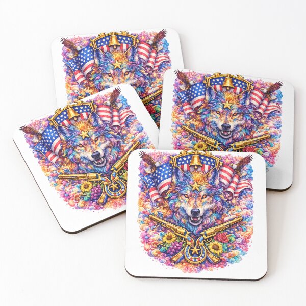 Item preview, Great American wolf designed and sold by MyArtMagazine.