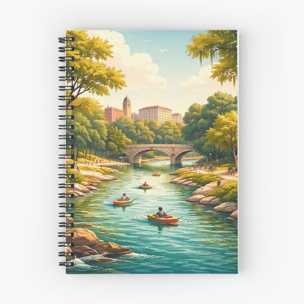 Item preview, San Marcos TX | Nature, River & City Vibes Design designed and sold by Mukesh Saxena.