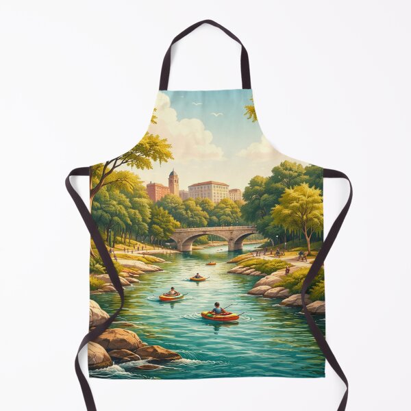 Item preview, San Marcos TX | Nature, River & City Vibes Design designed and sold by Mukesh Saxena.
