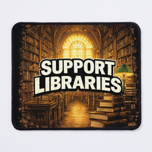 Item preview, Support Libraries - Black and Gold designed and sold by Antuan Simmons.