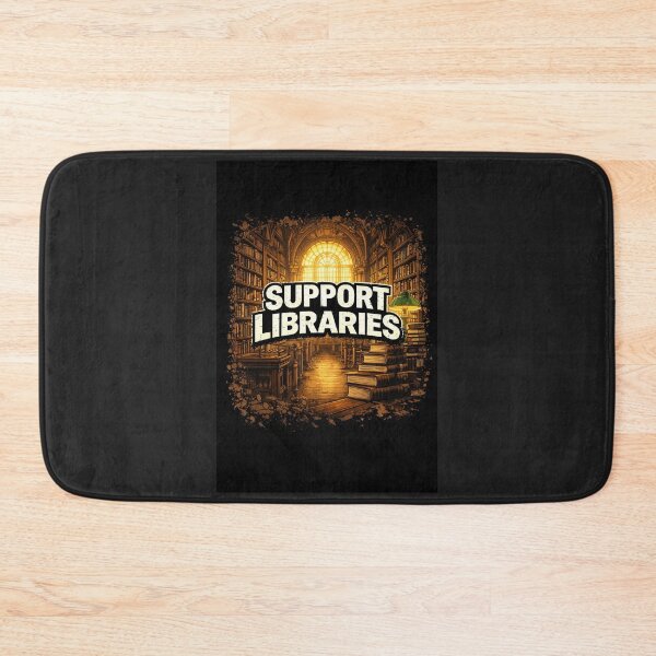 Item preview, Support Libraries - Black and Gold designed and sold by Antuan Simmons.