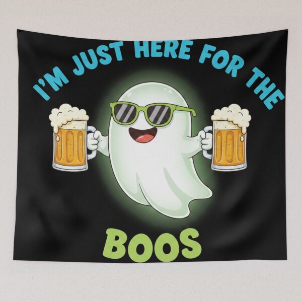 Item preview, I’m Just Here for the Boos – Funny Halloween Costume designed and sold by Alexis Art Collection.