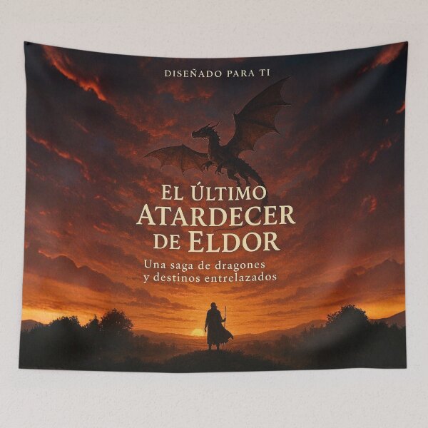 Item preview, Epic Notebook – Dragons at Sunset designed and sold by Anomaly 404 Error.