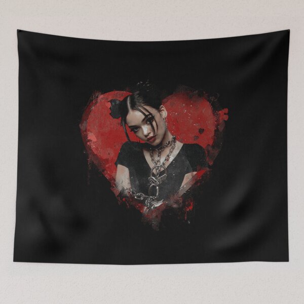 Item preview, Gothic Girl Valentines Romantic Shirt Cozy Goth designed and sold by PluffyPanda.