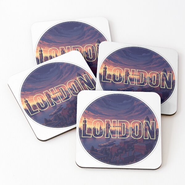 Item preview, London Urban Brilliance – Viral Drop 2026 Travel Gift Sticker designed and sold by Imaginarium of Chaos falcon88 .