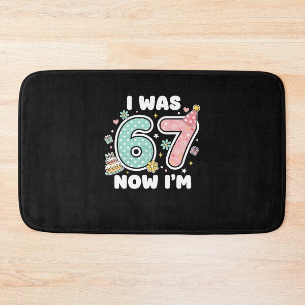 Item preview, 7th Birthday Girl I was 6 Now I_m 7 Meme 67 7 Year Old designed and sold by heymbe.