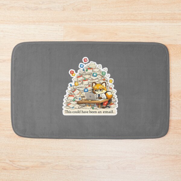 Item preview, Corporate Meme Cute Fox / This Could Have Been An Email designed and sold by Still Breathing Studio.
