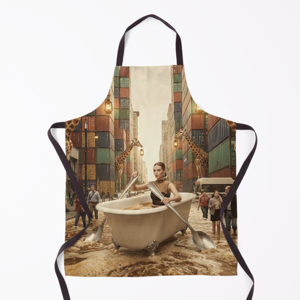 Item preview, The Broken Idols Series : "The Daily Grind: Coffee Flood in Container City" designed and sold by Virtual-Studio-Geebaki.