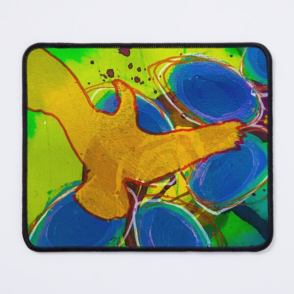 Item preview, Bird over wetlands artwork 4 designed and sold by Eat Colour for Breakfast .