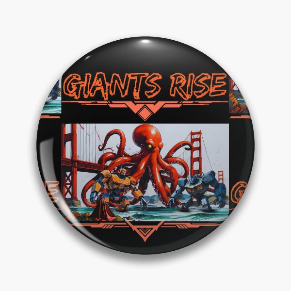 Item preview,  Giants Clash at Golden Gate Giants Rise designed and sold by RodimusG1Art.