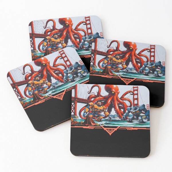 Item preview,  Giants Clash at Golden Gate Giants Rise designed and sold by RodimusG1Art.