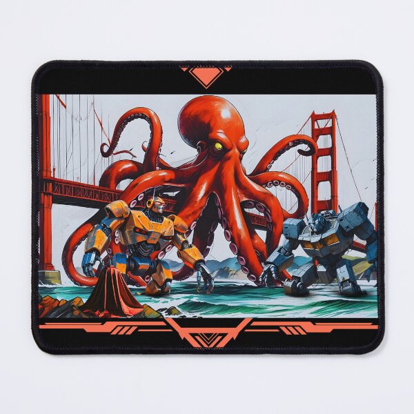 Item preview,  Giants Clash at Golden Gate Giants Rise designed and sold by RodimusG1Art.