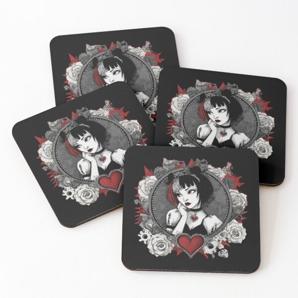 Item preview, Goth Girl Valentines Romantic Cut Shirt Gift designed and sold by PluffyPanda.