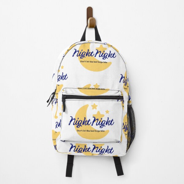 Item preview, Night Night Don't Let The Bed Bugs Bite Stickers Magnet TShirt Prints Toddler Baby Wall Art Moon Sleep Card Home Work Kitchen Room Redbubble Shop designed and sold by Saritas Boutique Shop.