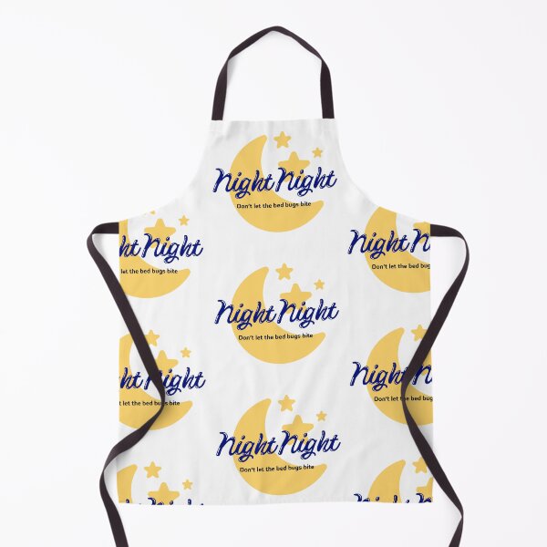 Item preview, Night Night Don't Let The Bed Bugs Bite Stickers Magnet TShirt Prints Toddler Baby Wall Art Moon Sleep Card Home Work Kitchen Room Redbubble Shop designed and sold by Saritas Boutique Shop.