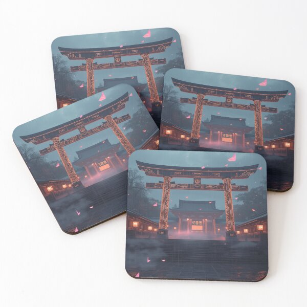 Item preview, Neon Torii Shrine of the Neo-Edo Night designed and sold by Element Horizon Studio.