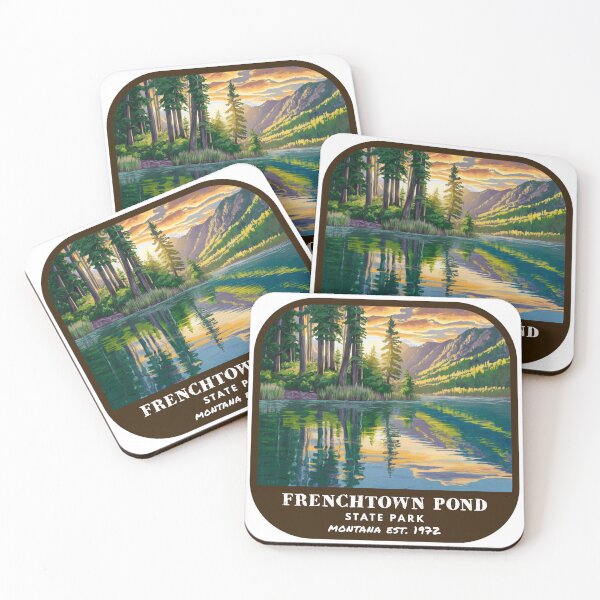 Item preview, Vintage Frenchtown Pond State Park (Montana State Park) designed and sold by RabbitK.