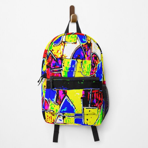 Item preview, blue monday electrize 3 colorful geometric abstract design designed and sold by SmashingDeals.