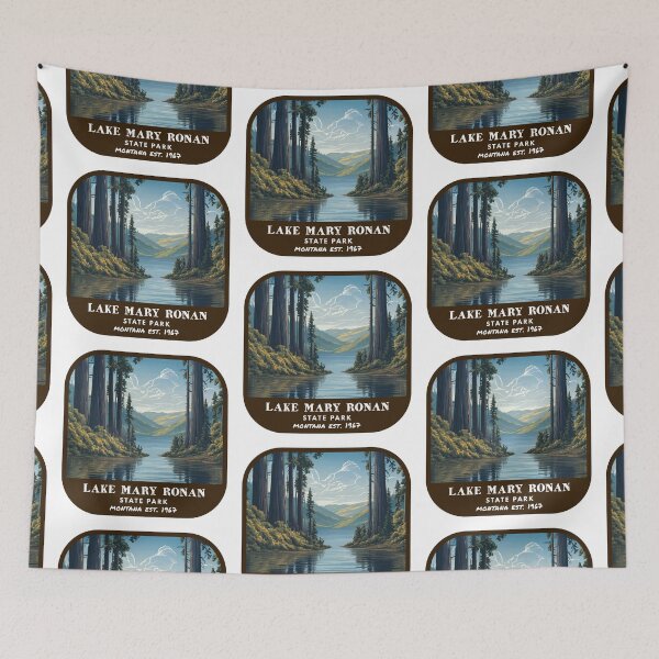 Item preview, Vintage Lake Mary Ronan State Park (Montana State Park) designed and sold by RabbitK.