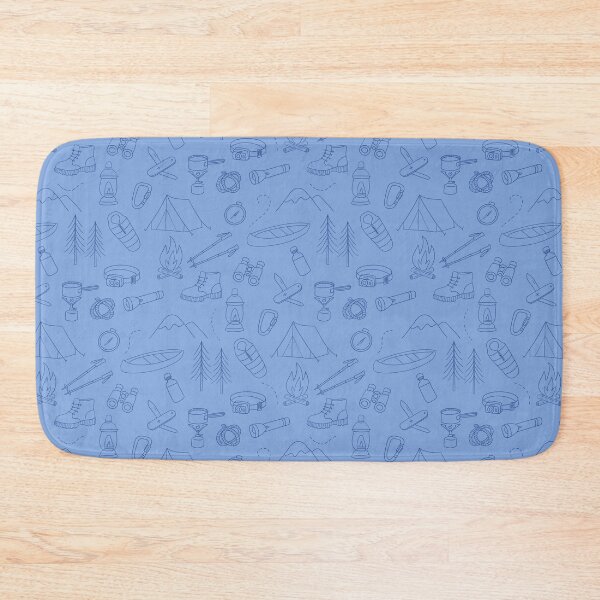 Item preview, Hand drawn outdoor icons like tent, boots, cano, sleeping bag designed and sold by Studio Pico.